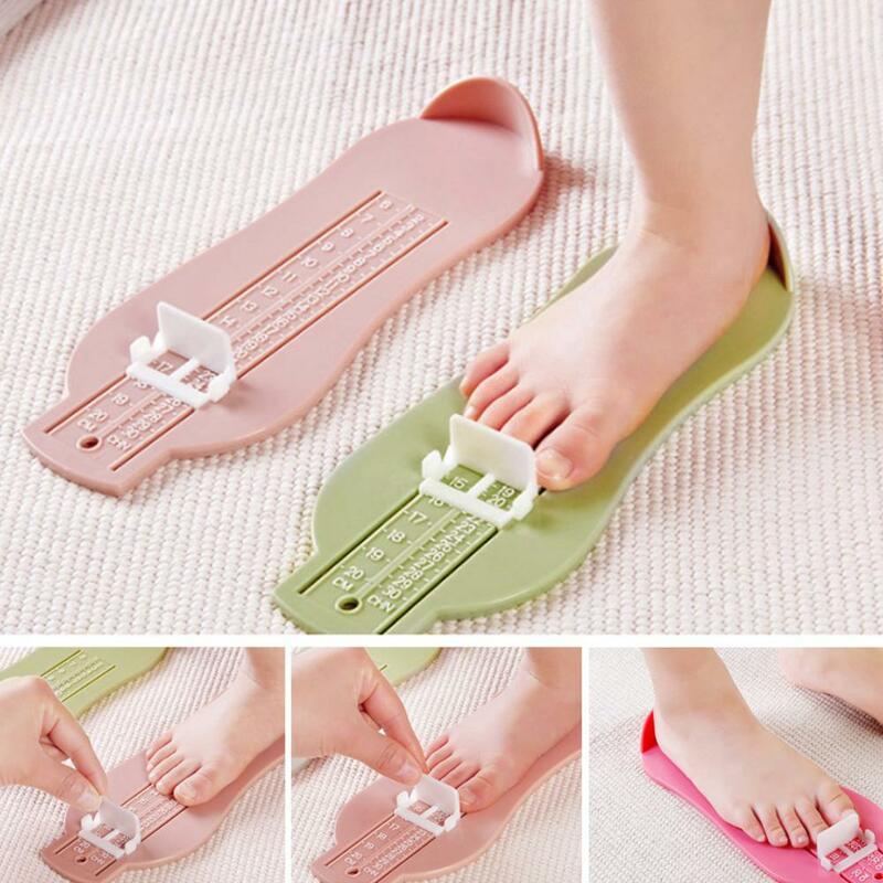 Infant Baby Feet Gauge Ruler Adjustable Toddler Shoes Fittings Size Measuring Tool Child Foot Measure Props Suitable for 0-8Y