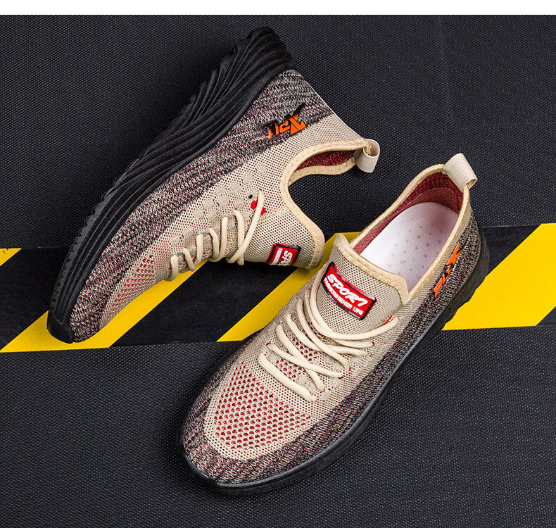 New Mesh Men Sneakers Casual Shoes Lac-up Men Shoes Lightweight Comfortable Breathable Walking Vulcanize Zapatillas Hombre