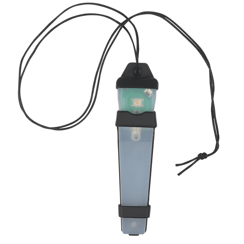 Lampu Sinyal Taktis Helm Indikator Keselamatan Berkedip IPX-8 Lampu LED Tahan Air untuk Mendaki Bersepeda Bertahan Hidup Airsoft Paintball