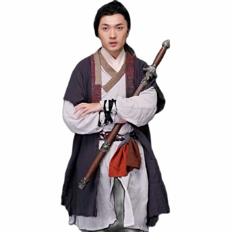 Costume de cosplay hanfu chinois pour hommes, costume ancien de voyage occidental, Sun Wukong, même vêtements, costume de sabot des arts martiaux