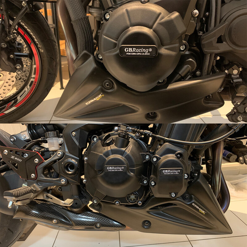 غطاء محرك دراجة نارية لكاواساكي ، حافظة حماية ، أغطية ، واقيات ، Z900 ، 2017-2023 ، Z900SE ، 2023
