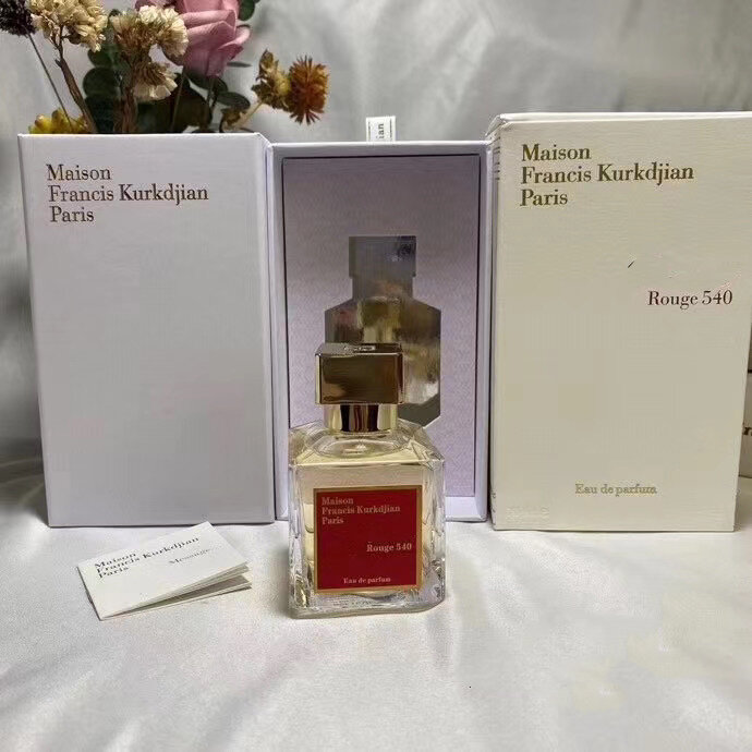 Baccarat – Parfum Rouge De marque, 70ml, Extrait 540, pour hommes et femmes