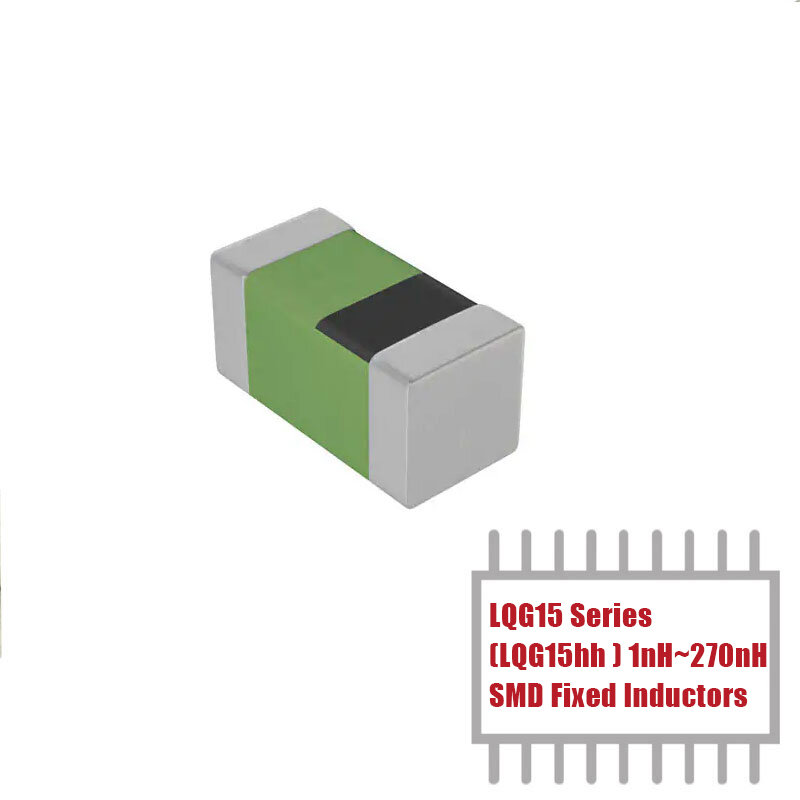 MY GROUP 100PCS LQG15 Series 1nH- 120nH LQG15Hh 0402 SMD Fixed Coil Chip Inductors in Stock