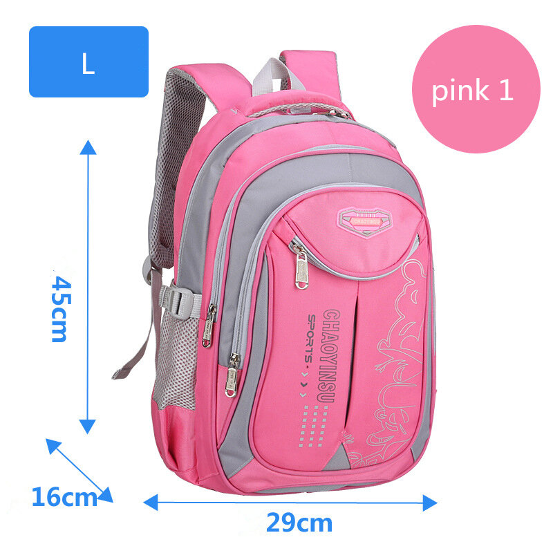 New Children Orthopedics School Bags Kids Backpack In Primary Schoolbag For Teenagers Girls Boys Waterproof Backpacks Mochila