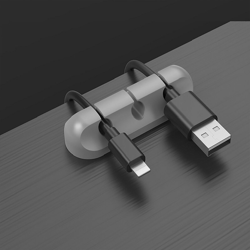 Management Schnur Clip Desktop Kabel Halter Selbstklebende Cord Maus Kabel Draht Kabel Halter für Nachttisch