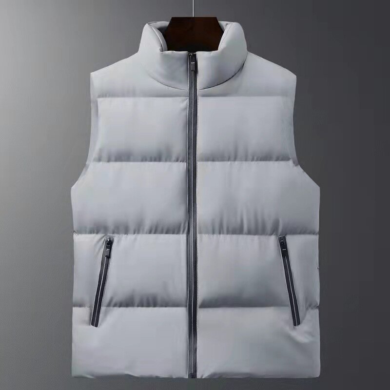 Nieuwste Heren Winter Casual Mouwloze Winddicht Donsjack Vest