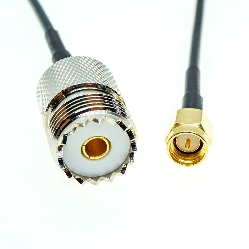 SMA męski na SO239 UHF żeński koncentryczny RF RG174 kabel z wtykiem RF