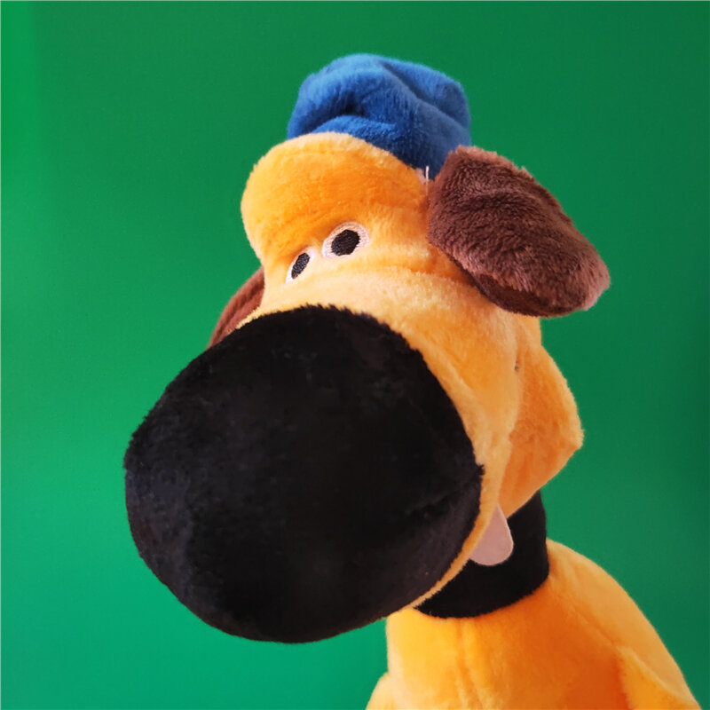 25cm/50cm filme dos desenhos animados brinquedo de pelúcia pastor amarelo bitzer parceiro shaun cão macio alta qualidade recheado filhote de cachorro boneca adorável presente