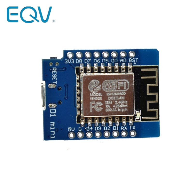 Eqv D1 Mini ESP8266 ESP-12 ESP-12F CH340G CH340 V2 USB Kita MOS WIFI Papan Pengembangan D1 Mini Node MCU Lua IOT Papan 3.3V dengan Pin