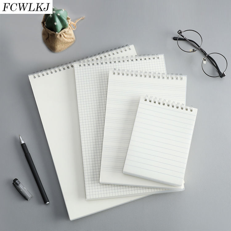 Omgekeerde Notebook Checker Coil Notebook A4 A5 Dik Papier Notebook Raster Notebook School Briefpapier A5 Agenda Planner