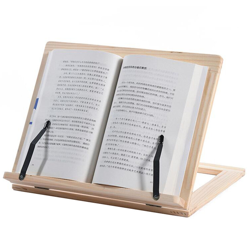 Многофункциональный складной деревянный держатель для книг с 4 регулируемой высотой учебник для письма каллиграфия тетрадь рамка для студ...