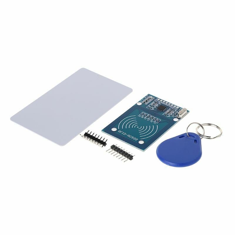 Kit de lector de tarjetas RFID RC522, módulo de Sensor de lector NFC, llavero 85WD