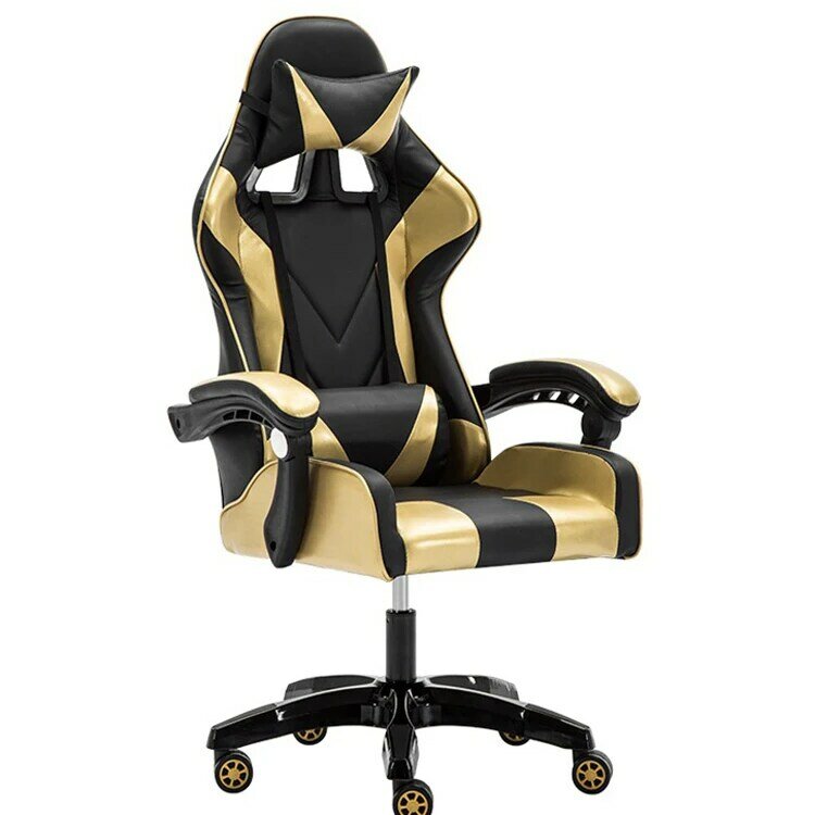 Ergonomic Office Chair Computer Office Chair Racing Gaming Chair Adjustable Rolling Swivel Chair with Wheels