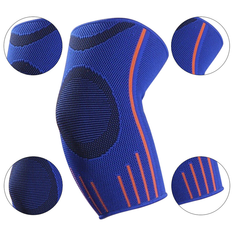 2個の腕ガード肘ブレース子供用フィットネススポンジ肘パッドバスケットボールバレーボールスケートアームブレースサポート保護