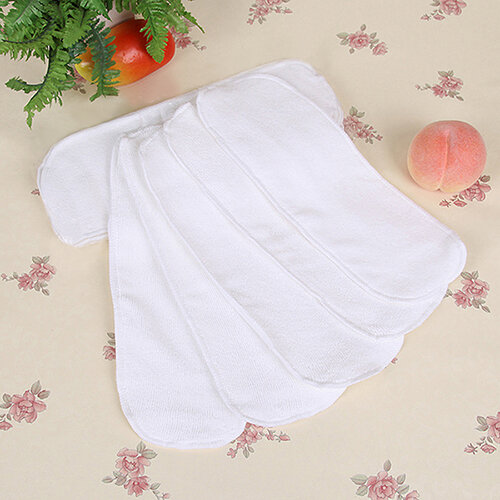 Pañal de tela gruesa reutilizable para bebé, cubierta de pañal para niños, absorción fuerte