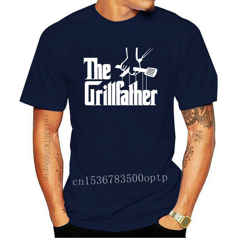 T-Shirt «The Grill» père, drôle, Chef cuisinier Bbq, cadeau cuisinier Vintage pour hommes