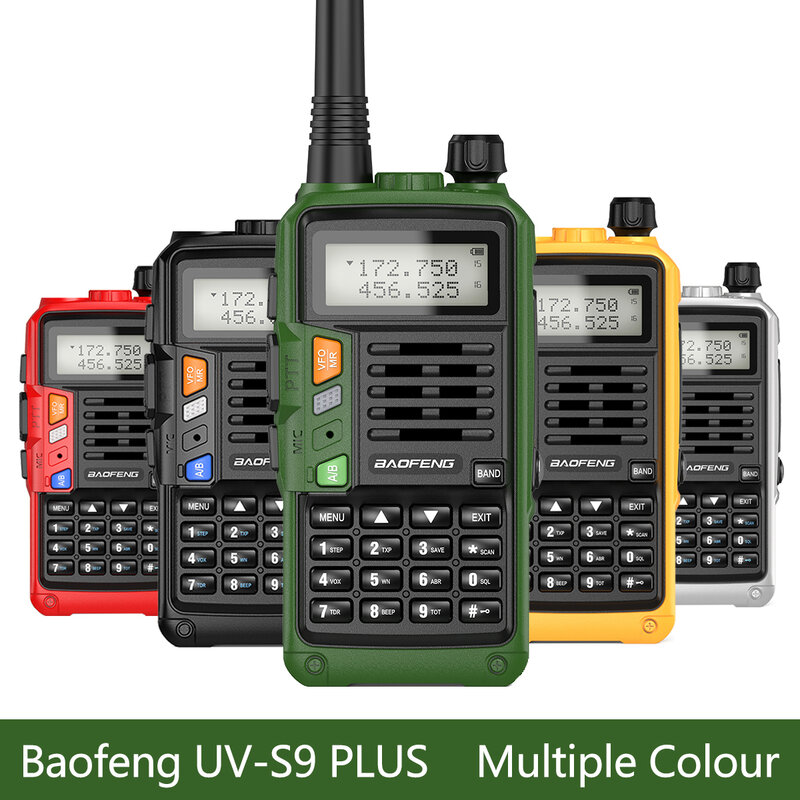 NEUE BaoFeng UV-S9 Plus Leistungsstarke Walkie Talkie CB Radio Transceiver 10W 50 KM Lange Palette Tragbare Für jagd wald upgrade UV-5R