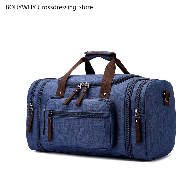 ホット販売旅行バッグ防水材料の屋外ポータブル旅行バッグキャンバスショルダーバッグ大容量ハンドバッグ