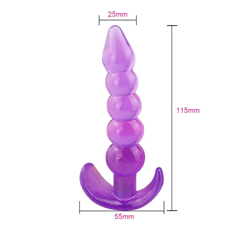 EXVOID Силиконовые анальные шарики для вагины, открытый Анальный массажер простаты, секс-игрушки для мужчин и женщин, Анальная пробка для начи...