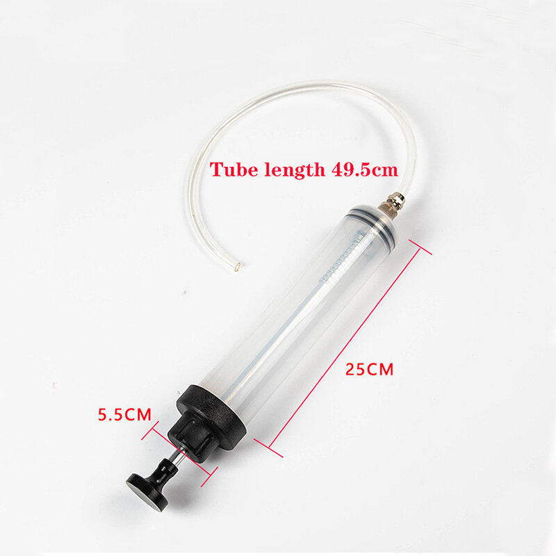 500cc Car Oil Fluid Extractor Filling Syringe Delivery Bottle Manual Pumping ATV Boat Oil Fluid Transfer Pump Auto Accessories