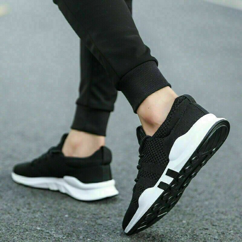 Мужские кроссовки, легкие спортивные кроссовки для фитнеса, сетчатые кроссовки на шнуровке для спортзала и бега