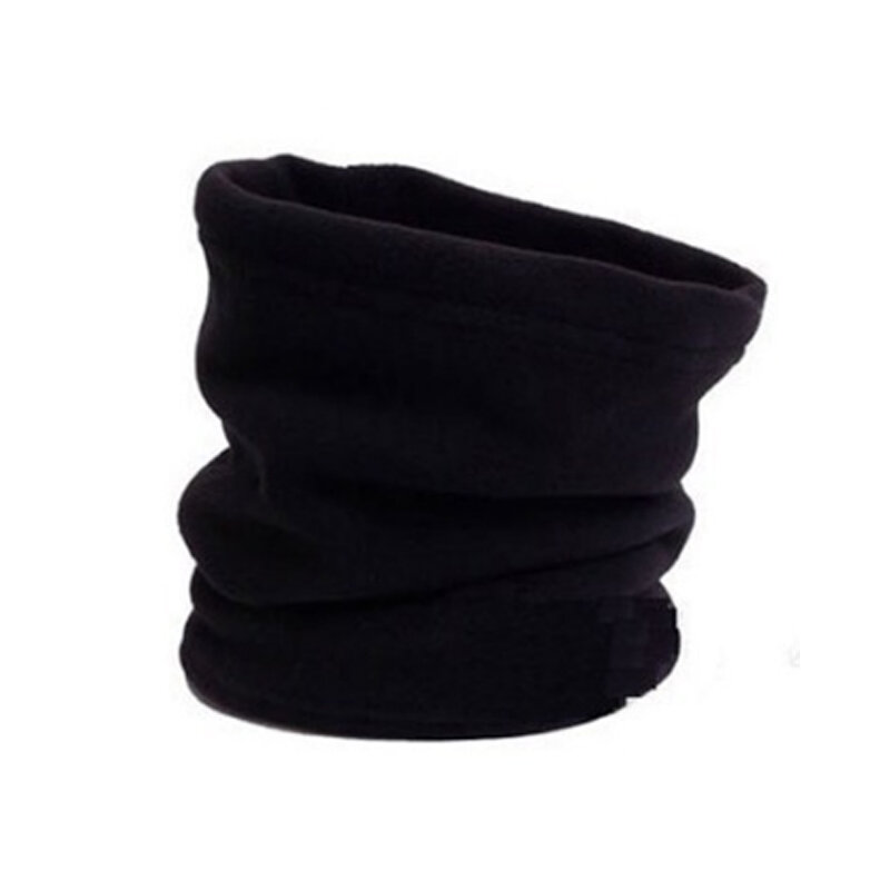 ลำลองสีทึบคออุ่น Bib สำหรับผู้หญิงผู้ชายหมวกขนแกะ Face Mask อุ่นและตกแต่งฤดูหนาว