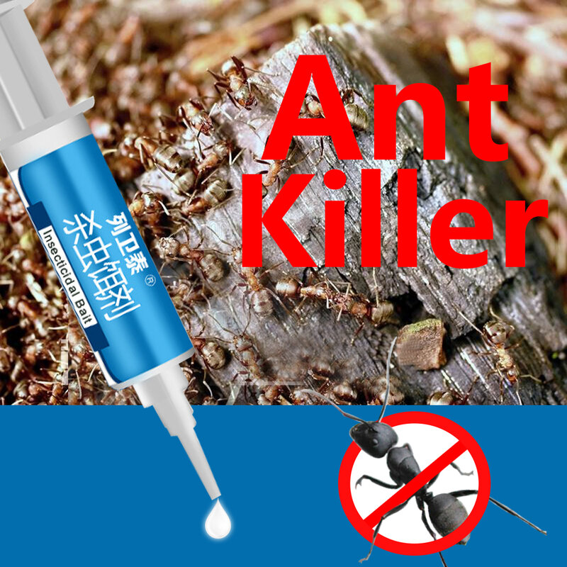 20G Ant เหยื่อฆาตรกรรมมด Killer ยาเจลเหยื่อพิษกับดักปลอดสารพิษ Effects แมลง Ant หยุด Pest ควบคุม