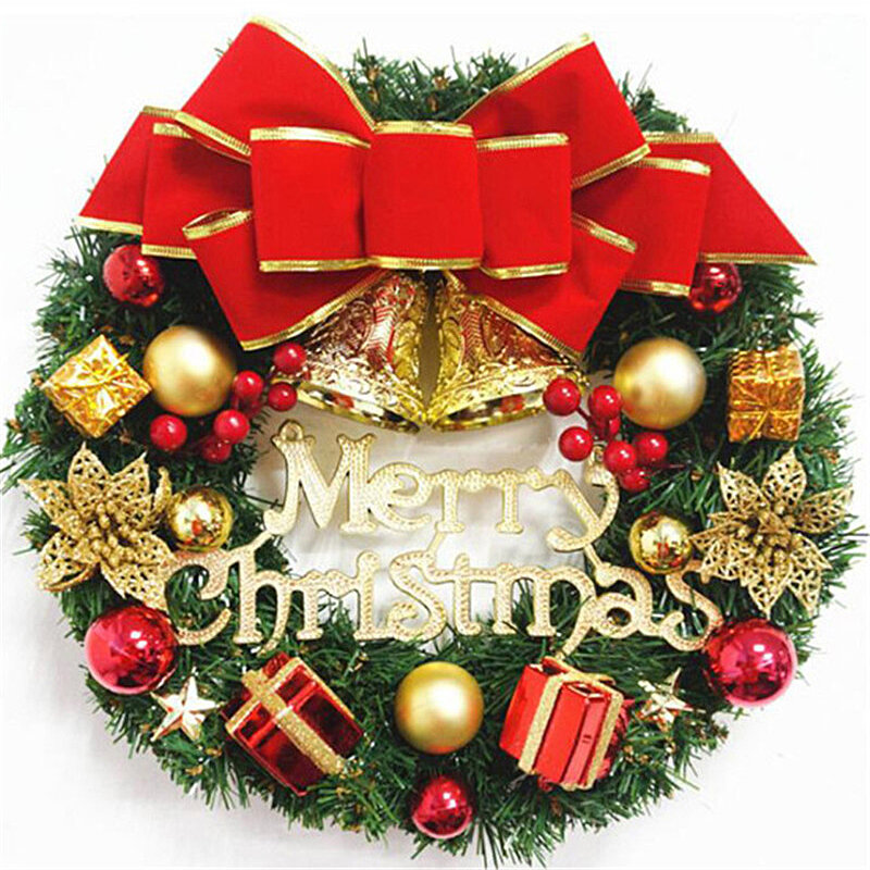 Kerst Krans Ornament Krans Venster Regeling Deur Opknoping Teng Strip Venue Arrangement Kerst Garland Home Versieren