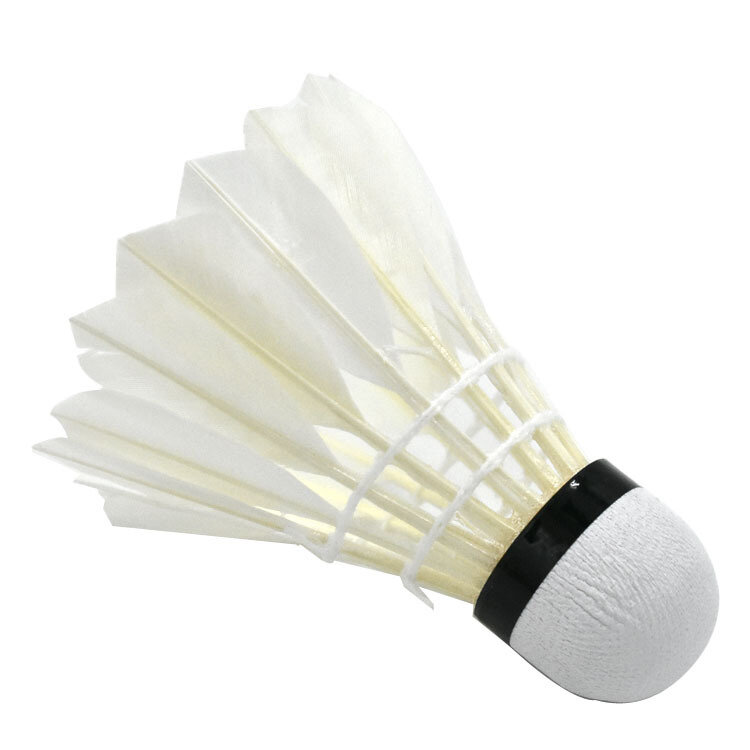 Badminton de classe C, stabilité de vol, entraînement en cuir blanc, sans standard