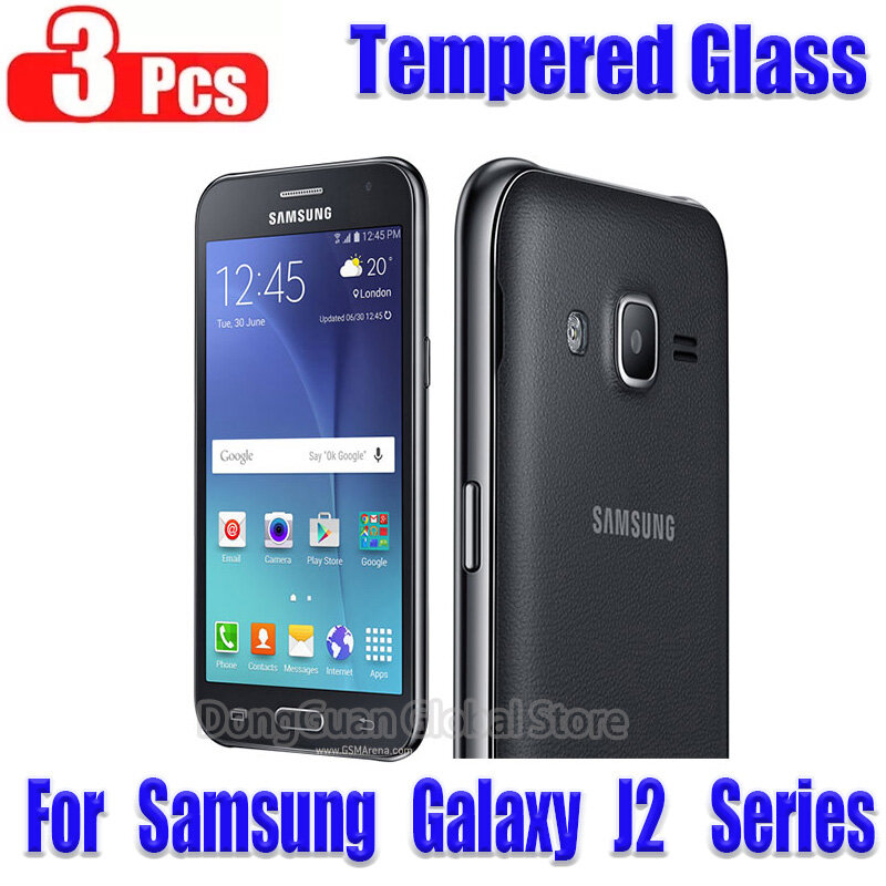 3pcs 9h Protective Glass For Samsung Galaxy J2 15 16 17 Prime Pro Core 18 Tempered Screen Protector Glass Film Mobile Phone Accessories