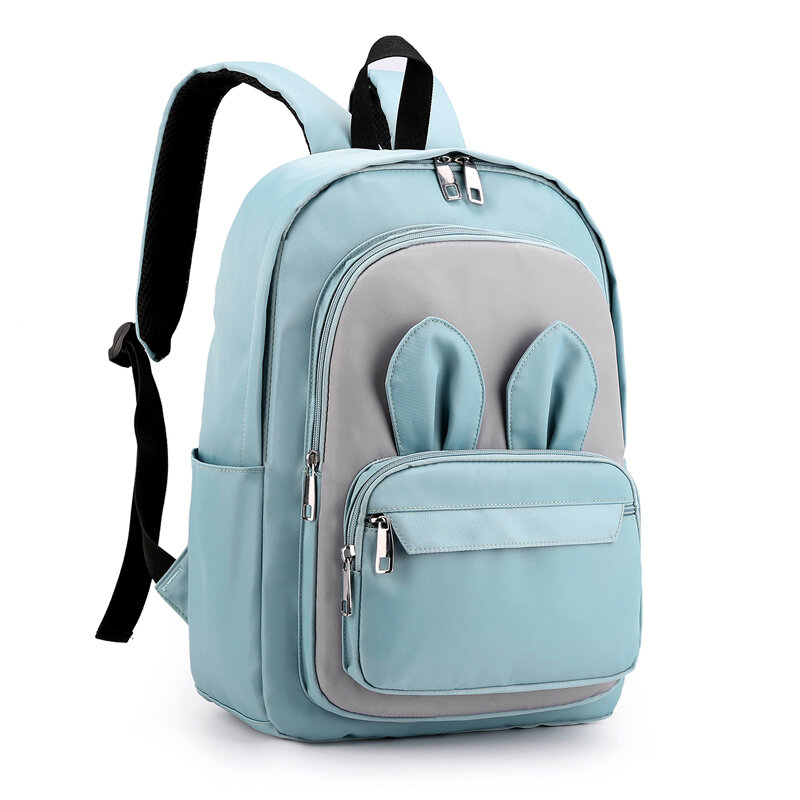 High Density Nylon Bag Adjustable Shoulder Straps Girls Backpack School Student Backpack Bag Children Backpack for 6-14 Years