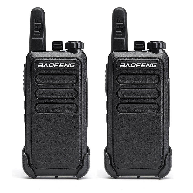 2 pces baofeng BF-C9 mini walkie talkie usb de carregamento vox estação de rádio em dois sentidos recarregável acessível walkie-talkie