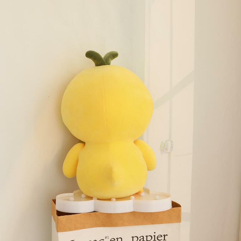25/35/50cm 귀여운 시뮬레이션 박제 노란색 치킨 소프트 인형 플러시 장난감 어린이위한