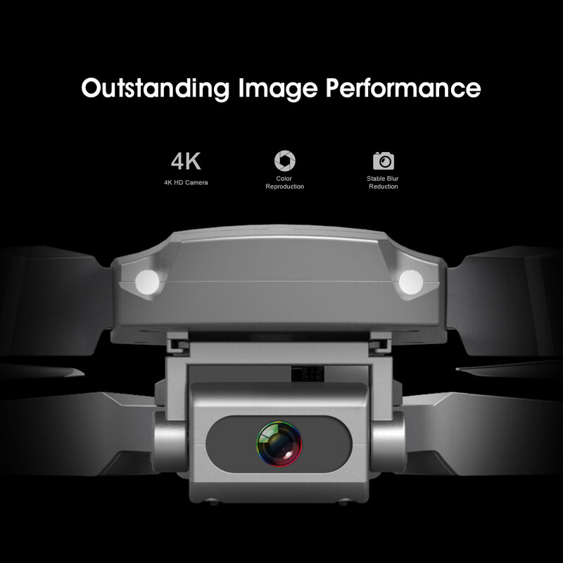 LSRC – Mini Drone E68pro avec caméra HD 4K 2021 P, WiFi, Fpv, pression de l'air, maintien en hauteur, pliable, jouet RC, 1080, quadrirotor