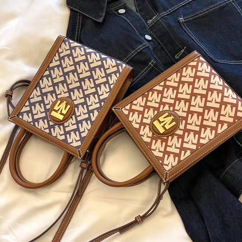SUSIE ISLAND Shoulder Bag Women Vintage Printing Purse And Hand Bags For Women Luxury Crossbody Handbag Female For Lady 2021 New