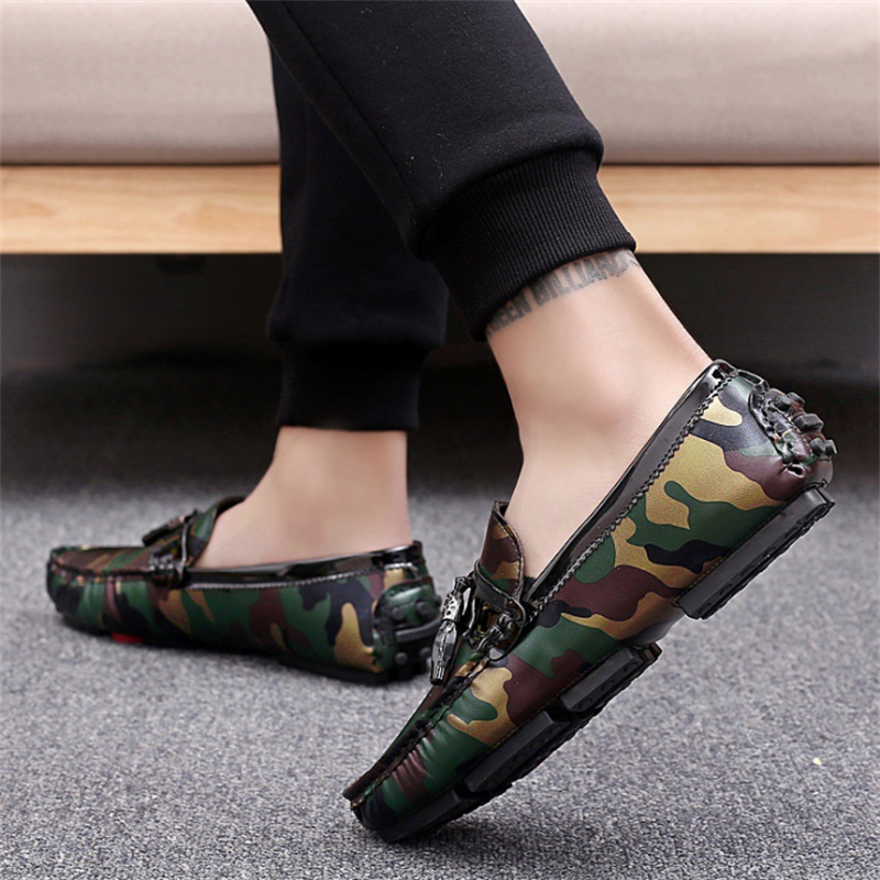 Zapatos informales de cuero para hombre, calzado de tendencia coreana, con personalidad británica, novedad de primavera y verano, ZQ0292, 2021