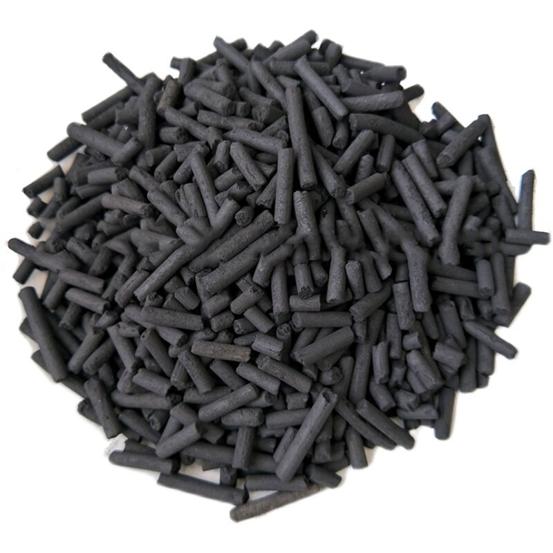 800 Iodine Value Columnar Activated Carbon Waste Gas And Wastewater Treatment 1.5mm 1kg