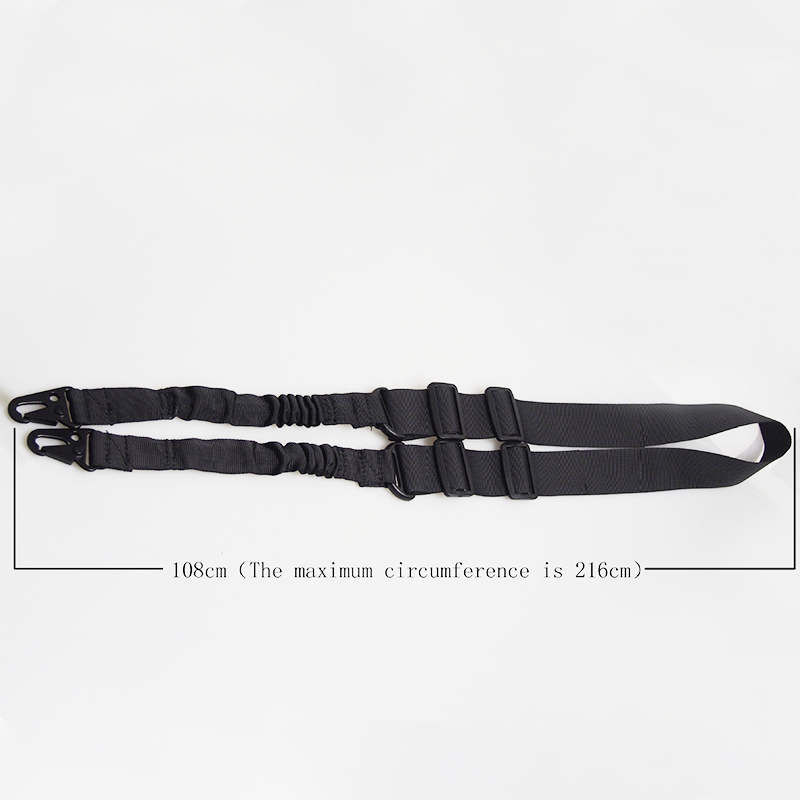 Military Two Point Rifle Sling Swivels Strap Tactical Hunting Gun Belt Shoulder Rope