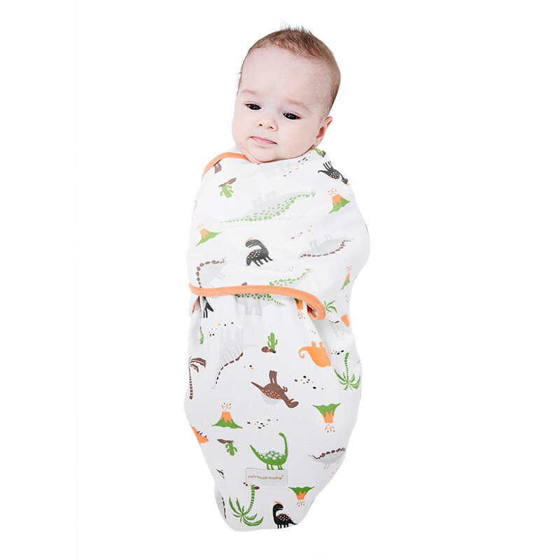 3 Pçs/set 0-6 Meses Bebê Recém-nascido Saco de Dormir Envelope Casulo Swaddle Envoltório Cobertor de Recepção Algodão Macio Da Cama saco de Dormir