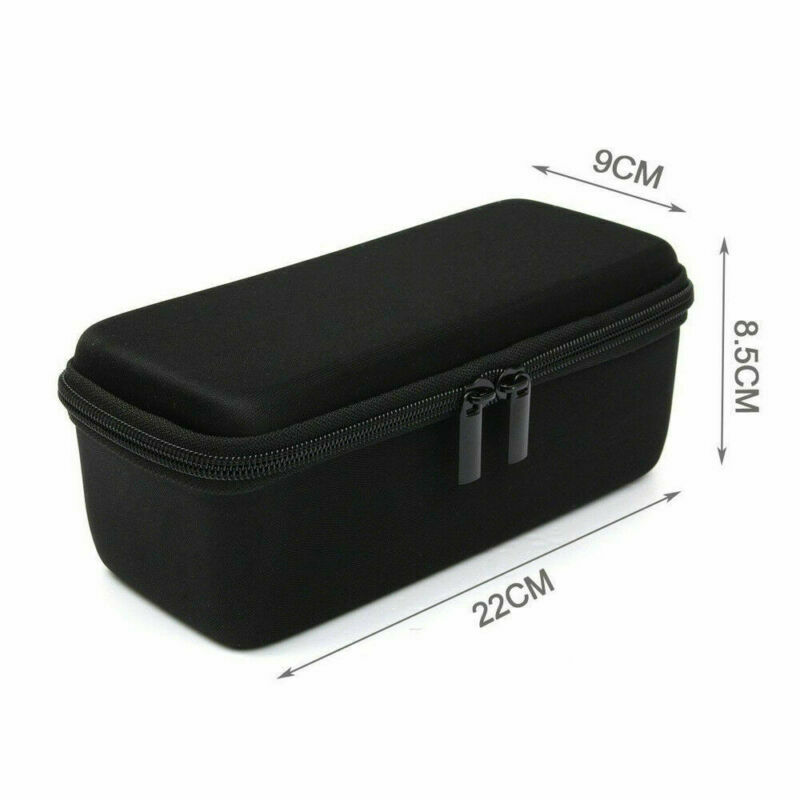 Portable Speaker Storage Bag Hard Carry Bag Box Protective Cover Case Black/Gray