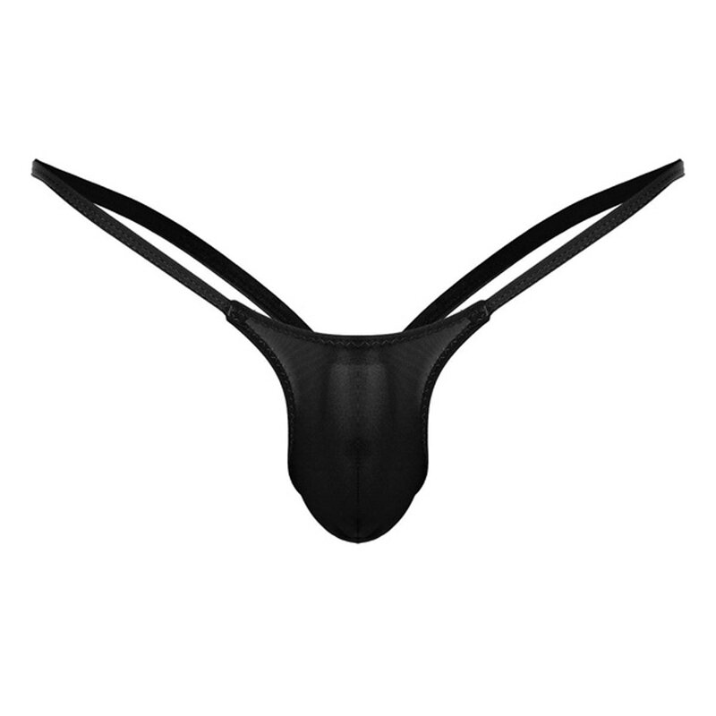 Fashion Open Back Mens Underpants Low Rise Briefs G-string Thong Underwear Male Sexy Pantie Lingerie Ropa Interior Hombre