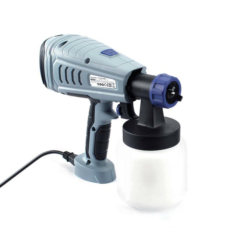 WORKPRO-pistola eléctrica de pulverización de pintura para el hogar, pulverizador de pintura de alta potencia, bricolaje, 550W