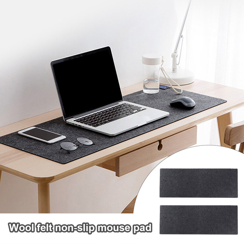 Grande XXL scrivania per Computer scrivania tappetino tastiera da tavolo tappetino per Mouse grande scrivania tappetino antiscivolo Gamer tappetino per Mouse cuscino per Laptop in feltro di lana