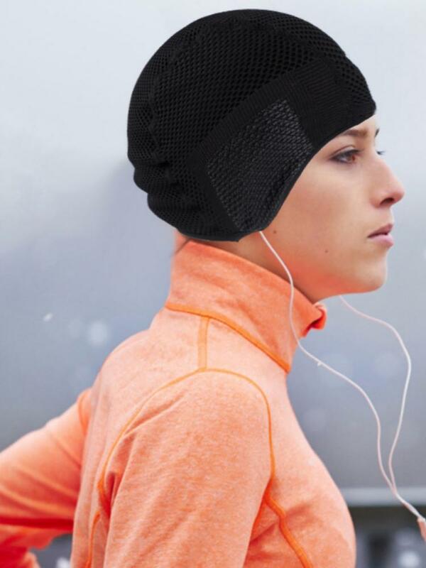 Новые зимние товары для мужчин и женщин, уличная одежда для верховой езды, Черная спортивная теплая шапка для лыж и бега