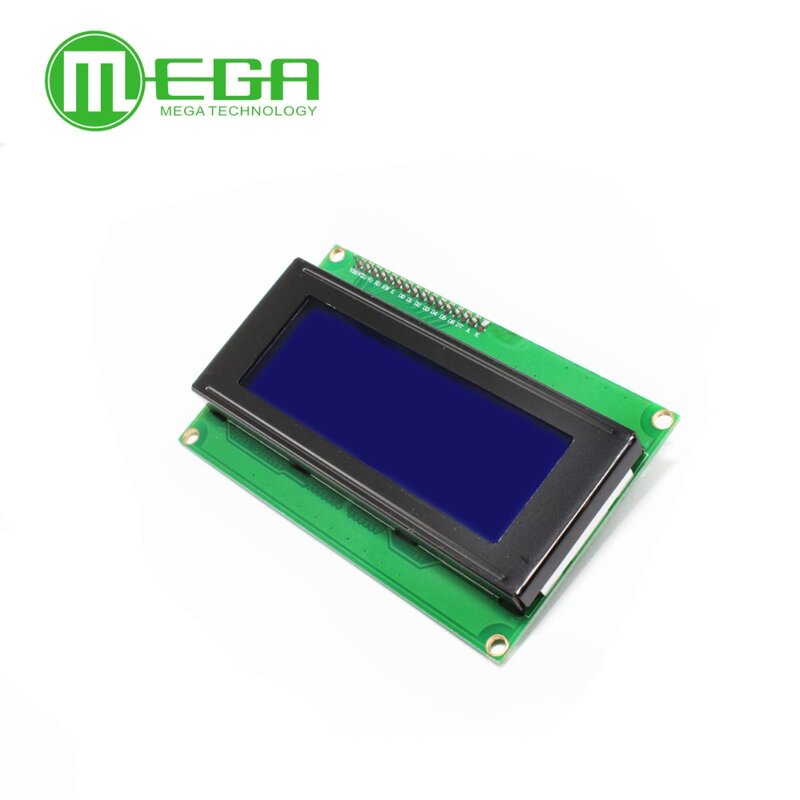 LCD2004 + I2C 2004 20x4 2004A pantalla azul HD44780 para arduino Character LCD /w IIC/I2C Serial adaptador Module