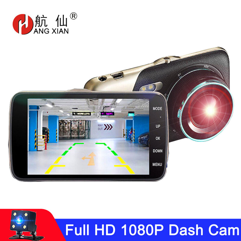 Dash Cam Xe Đầu Ghi Hình Camera 1080P Ghi Dashcam Camera Dash Cam Xe Cơ Quan Đăng Ký Spuer Tầm Nhìn Ban Đêm Ô Tô đầu Ghi Hình Camera
