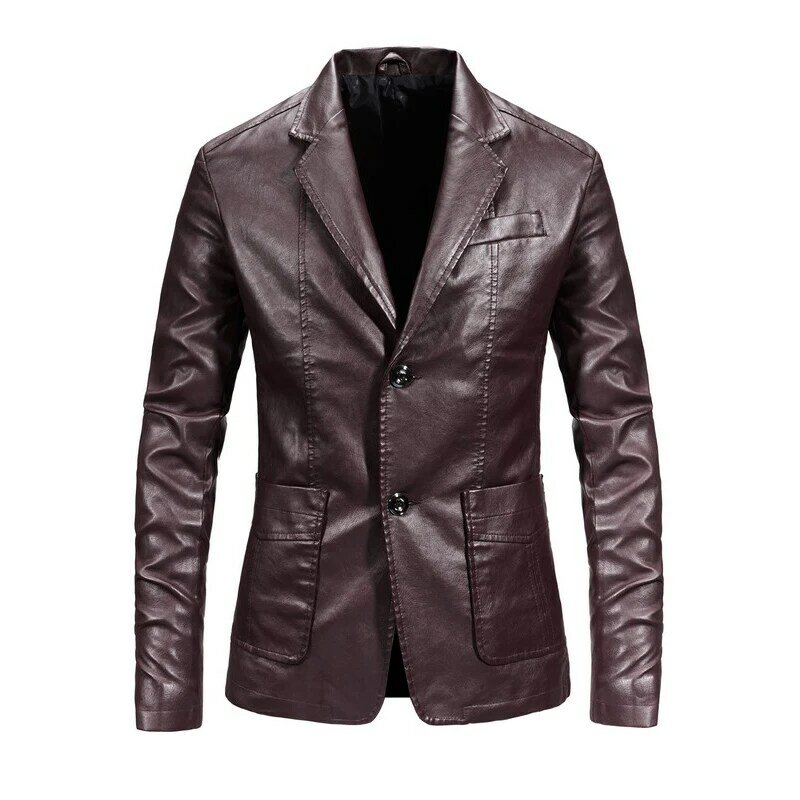 Novos jaquetas de couro dos homens moda motor & motociclista jaqueta de couro dos homens bomber casaco macio couro do plutônio