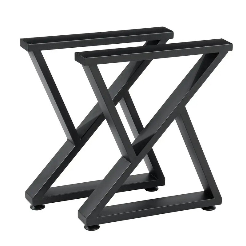 2020 neue Tisch Beine Metall Möbel Beine mit Anti-Slip Boden Pads Z-förmigen Zimmer Schreibtisch Beine Küche home Möbel Zubehör