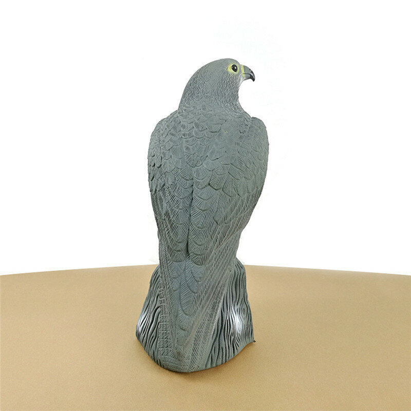 Señuelo de pájaro de águila Artificial para jardín, modelo de simulación de halcón, espantapájaros, repelente, manualidades, decoración de estanque, adornos, Control de plagas