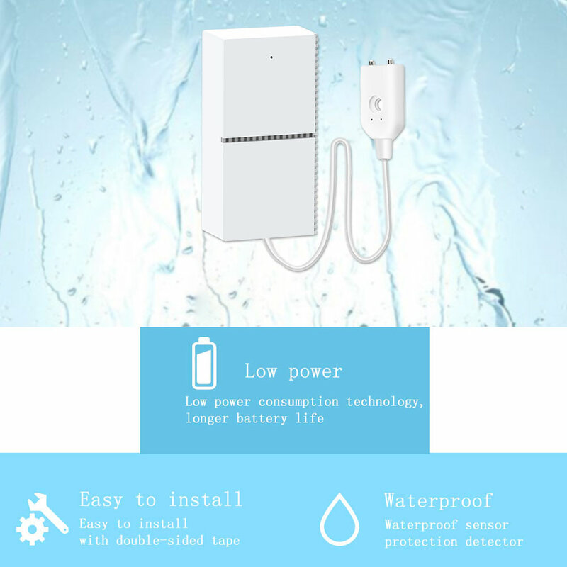 TUGARD-Sensor inalámbrico de fugas de agua L20, detector de nivel de agua para el hogar, protección de seguridad inteligente, 433MHz